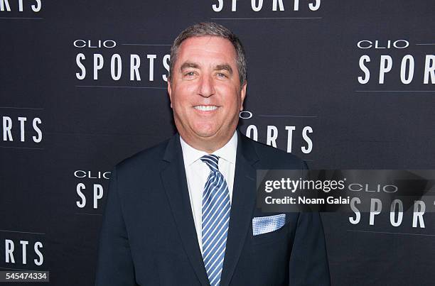 President of programming at NBC Sports and NBCSN Jon Miller attends the 2016 CLIO Sports Awards at Capitale on July 7, 2016 in New York City.
