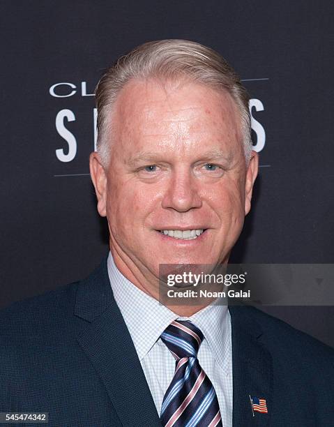 Analyst and radio host Boomer Esiason attends the 2016 CLIO Sports Awards at Capitale on July 7, 2016 in New York City.