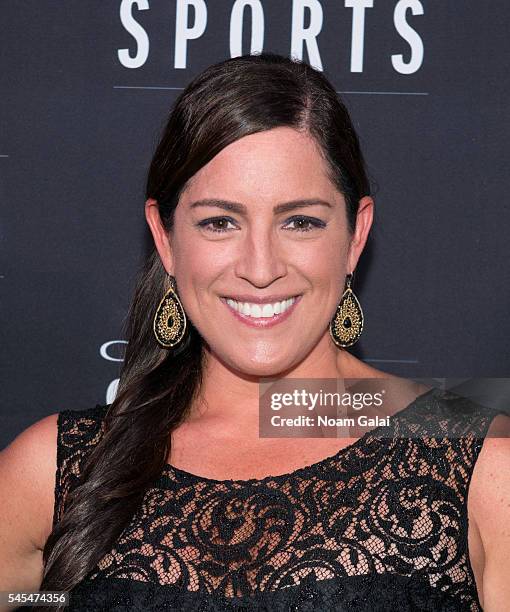 Sportscaster Sarah Spain attends the 2016 CLIO Sports Awards at Capitale on July 7, 2016 in New York City.