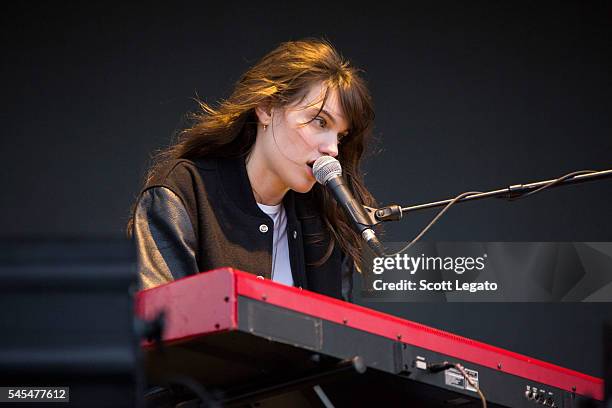 Charlotte Cardin performs at Festival D'ete De Quebec on July 7, 2016 in Quebec City, Canada.