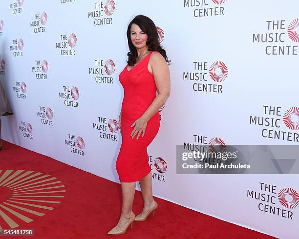 Actress Fran Drescher attends the Music Center's Summer Soiree at The Music Center Plaza on July 7, 2016 in Los Angeles, California.
