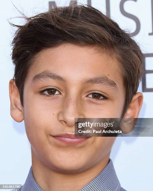 Actor Marcel Ruiz attends the Music Center's Summer Soiree at The Music Center Plaza on July 7, 2016 in Los Angeles, California.