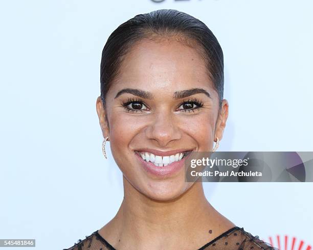 Ballet Dancer Misty Copeland attends the Music Center's Summer Soiree at The Music Center Plaza on July 7, 2016 in Los Angeles, California.