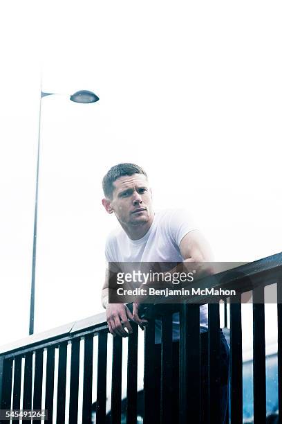 Actor Jack O'Connell is photographed for ES magazine on April 6, 2016 in London, England.