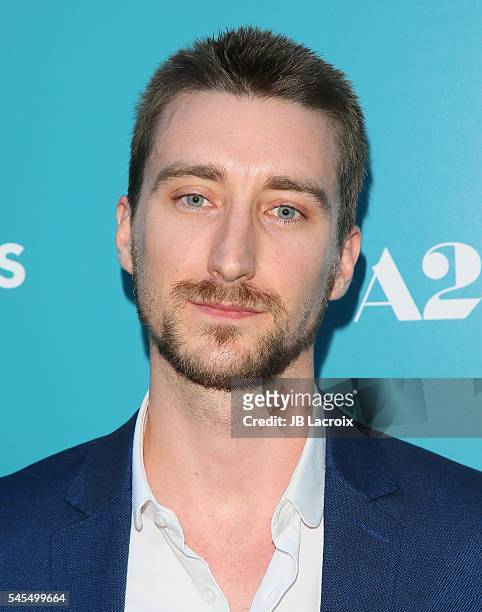 Tom Stokes attends the premiere of A24's 'Equals' at ArcLight Hollywood on July 7, 2016 in Hollywood, California.