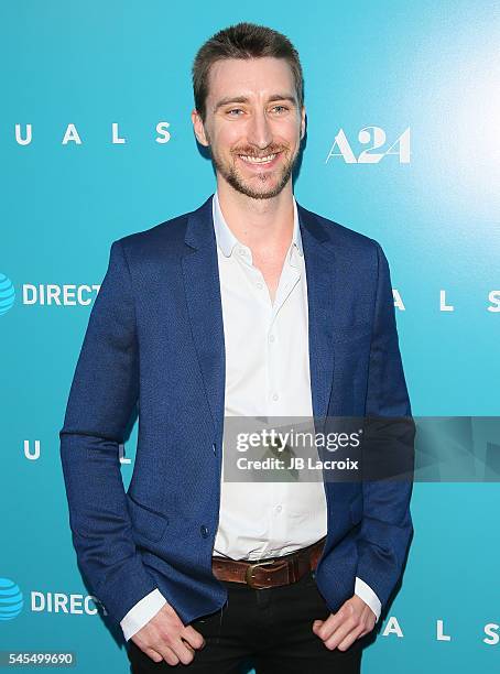 Tom Stokes attends the premiere of A24's 'Equals' at ArcLight Hollywood on July 7, 2016 in Hollywood, California.