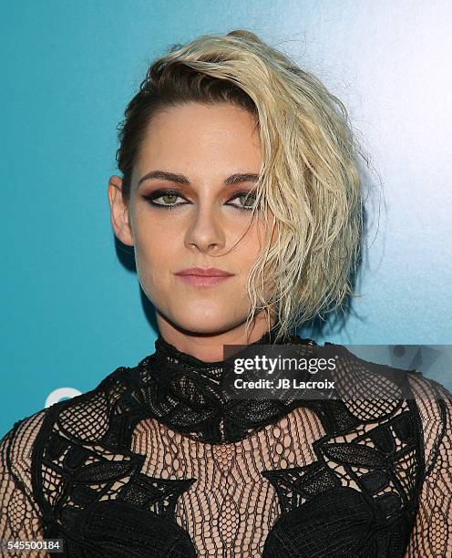 Actress Kristen Stewart attends the premiere of A24's 'Equals' at ArcLight Hollywood on July 7, 2016 in Hollywood, California.