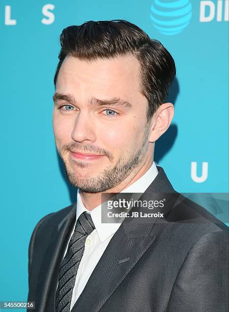 Nicholas Hoult attends the premiere of A24's 'Equals' at ArcLight Hollywood on July 7, 2016 in Hollywood, California.