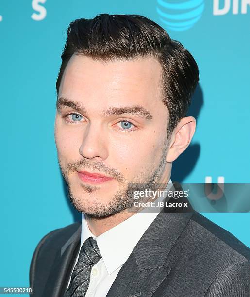 Nicholas Hoult attends the premiere of A24's 'Equals' at ArcLight Hollywood on July 7, 2016 in Hollywood, California.