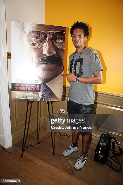 Chef Roble Ali attends the "Infiltrator" Private Screening at Crosby Hotel on July 7, 2016 in New York City.