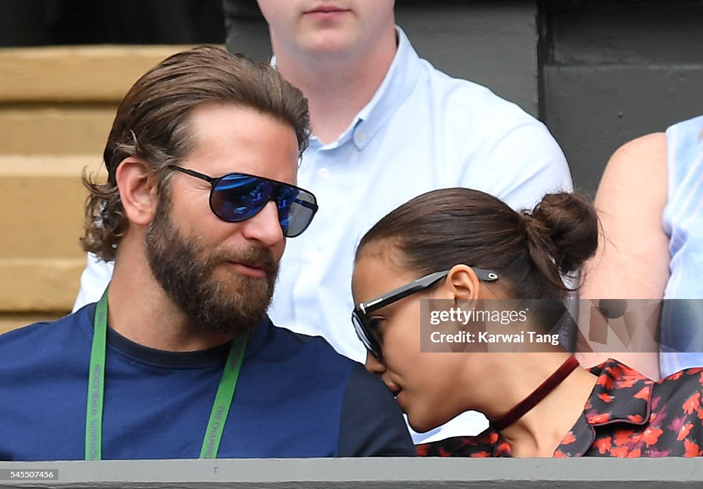 Celebrities Attend Wimbledon