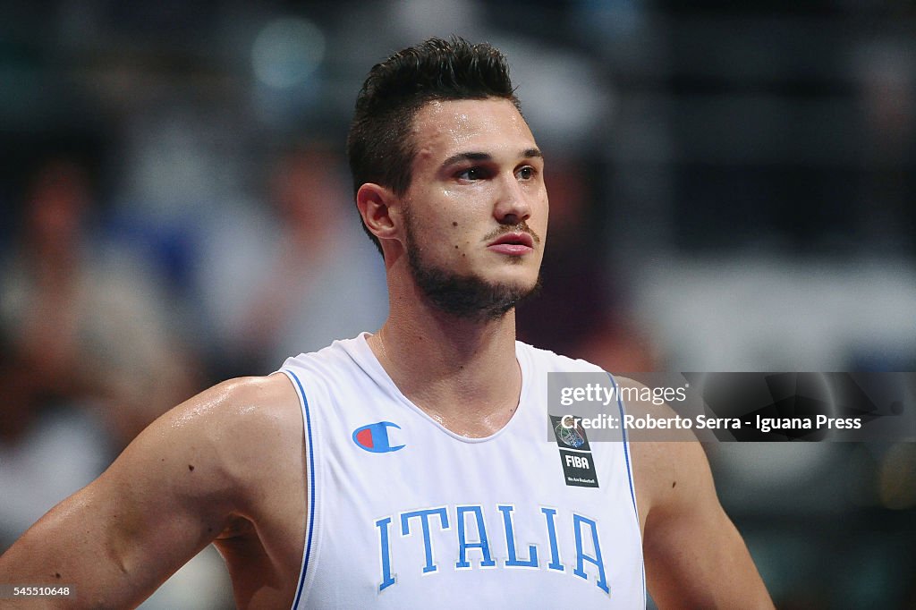 Danilo Gallinari of Italian National Basketball Team looks over... News ...
