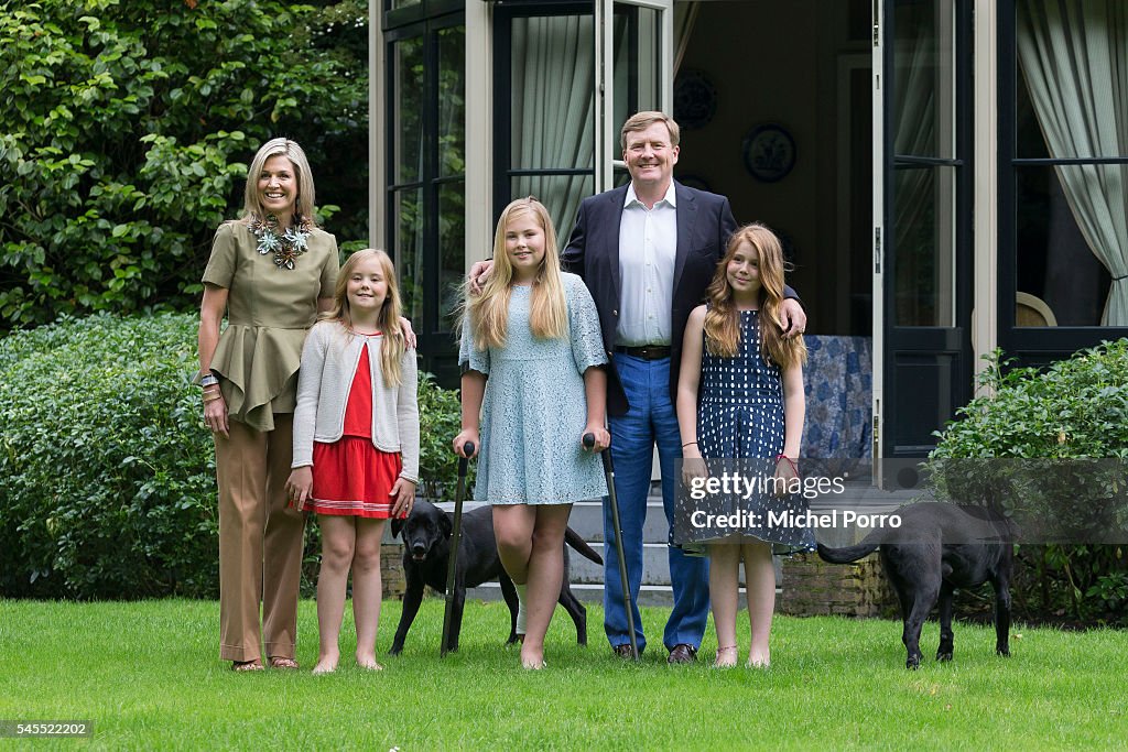 Dutch Royal Family Summer Photo Call