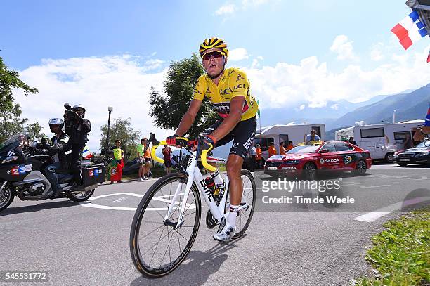 103th Tour de France 2016 / Stage 7 Greg VAN AVERMAET Yellow Leader Jersey / L'Isle-Jourdain - Lac de Payolle 1127m / TDF /