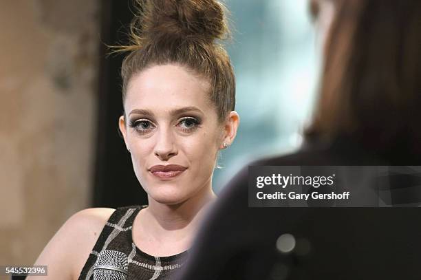 Actress Carly Chaikin attends a discussion of season two premiere of "Mr. Robot" during AOL Build Series at AOL Studios In New York on July 8, 2016...