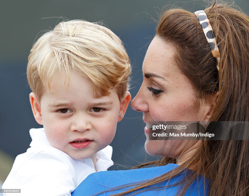 The Duke & Duchess Of Cambridge Visit The Royal International Air Tattoo