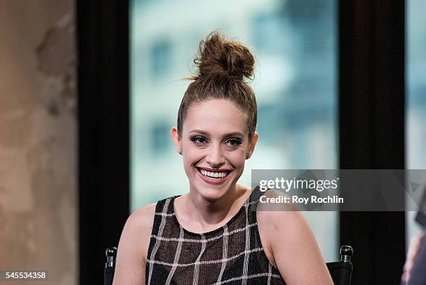 Actress Carly Chaikin discusses "Mr. Robot" with AOL Build at AOL Studios In New York on July 8, 2016 in New York City.