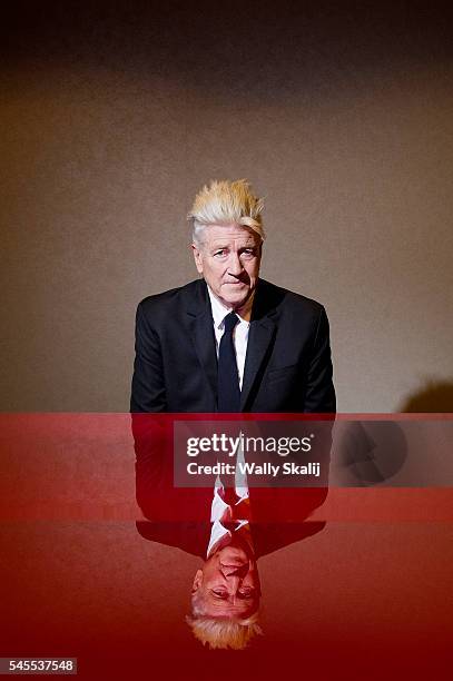 Writer and director David Lynch is photographed for Los Angeles Times on May 25, 2016 in Los Angeles, California. PUBLISHED IMAGE. CREDIT MUST READ:...