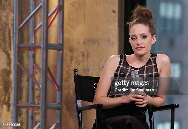 Carly Chaikin attends AOL Build Speaker Series Carly Chaikin, "Mr. Robot" at AOL Studios In New York on July 8, 2016 in New York City.