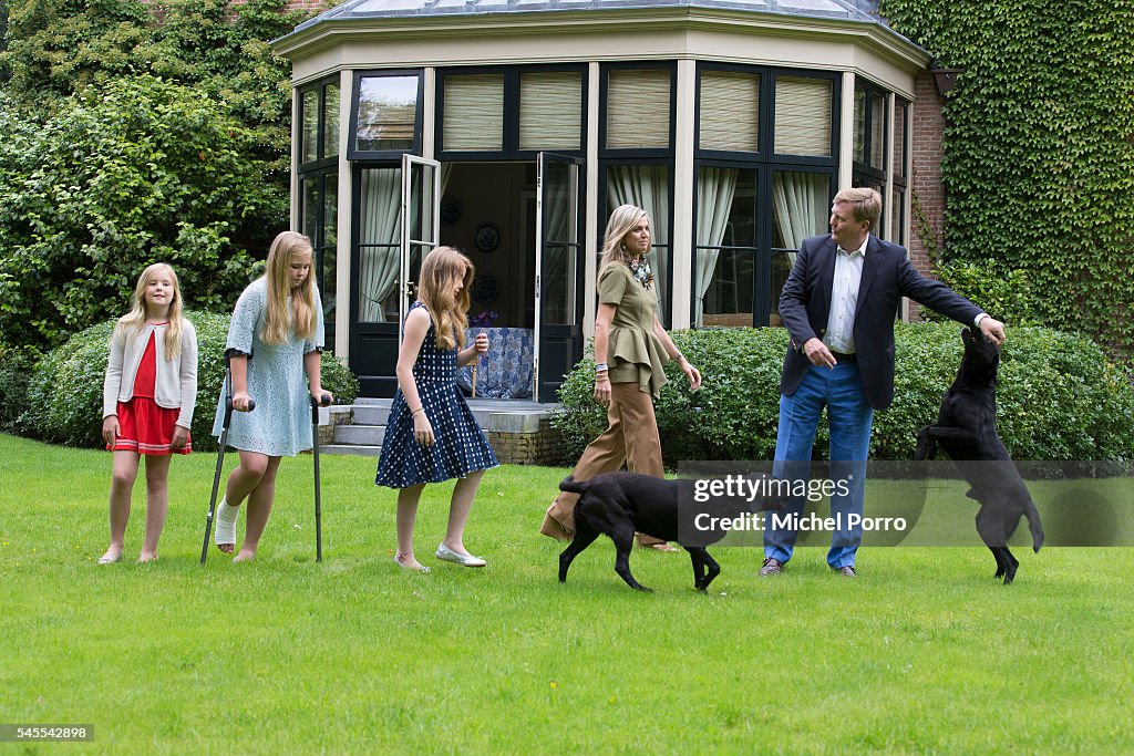 Dutch Royal Family Summer Photo Call