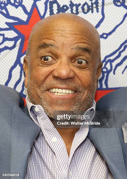 Berry Gordy during the Photo Call for 'Motown The Musical' at Chelsea Studios on July 8, 2016 in New York City.