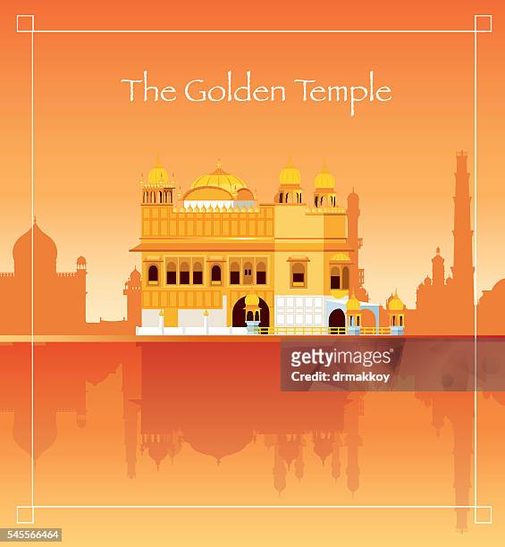 ilustrações de stock, clip art, desenhos animados e ícones de o templo dourado - amritsar