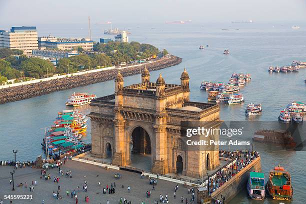 gateway to india, mumbai (bombay), india - bombay bildbanksfoton och bilder