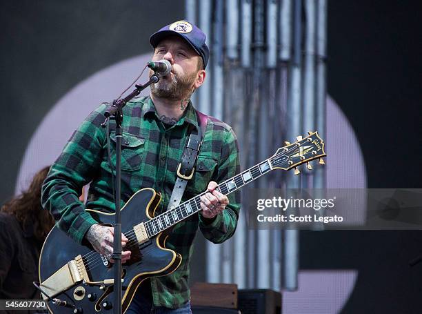 Dallas Green of City and Colour performs at Festival D'ete De Quebec on July 7, 2016 in Quebec City, Canada.