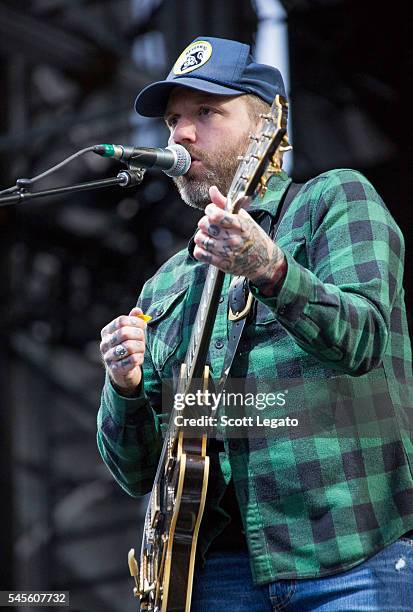 Dallas Green of City and Colour performs at Festival D'ete De Quebec on July 7, 2016 in Quebec City, Canada.