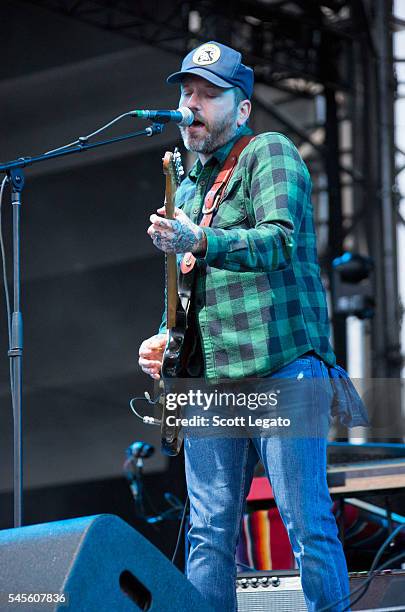 Dallas Green of City and Colour performs at Festival D'ete De Quebec on July 7, 2016 in Quebec City, Canada.