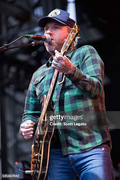 Dallas Green of City and Colour performs at Festival D'ete De Quebec on July 7, 2016 in Quebec City, Canada.