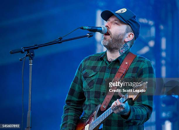 Dallas Green of City and Colour performs at Festival D'ete De Quebec on July 7, 2016 in Quebec City, Canada.