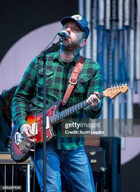 Dallas Green of City and Colour performs at Festival D'ete De Quebec on July 7, 2016 in Quebec City, Canada.