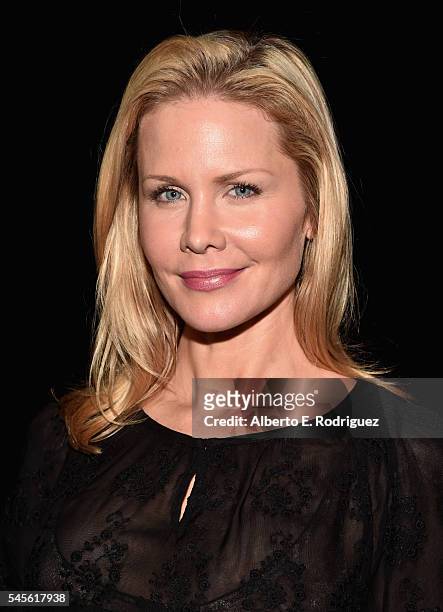 Actress Josie Davis attends a reunion for "Two Days In The Valley" at NeueHouse Hollywood on July 8, 2016 in Los Angeles, California.