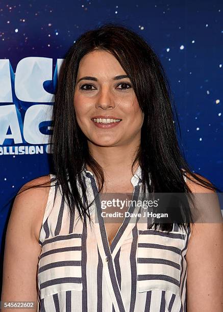 Natalie Sawyer attends the Ice Age: Collision Course Gala Screening at Empire Leicester Square on July 9, 2016 in London, England.