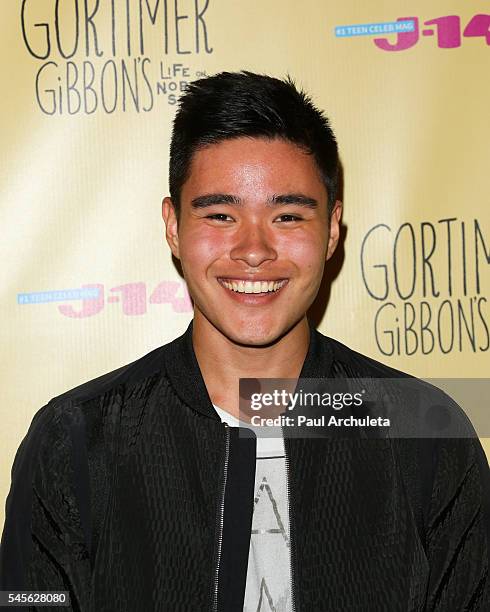 Singer Will Jay attends the celebration for Amazon's "Gortimer Gibbon's Live On Normal Street" season 2 at Racer's Edge Indoor Karting on July 8,...