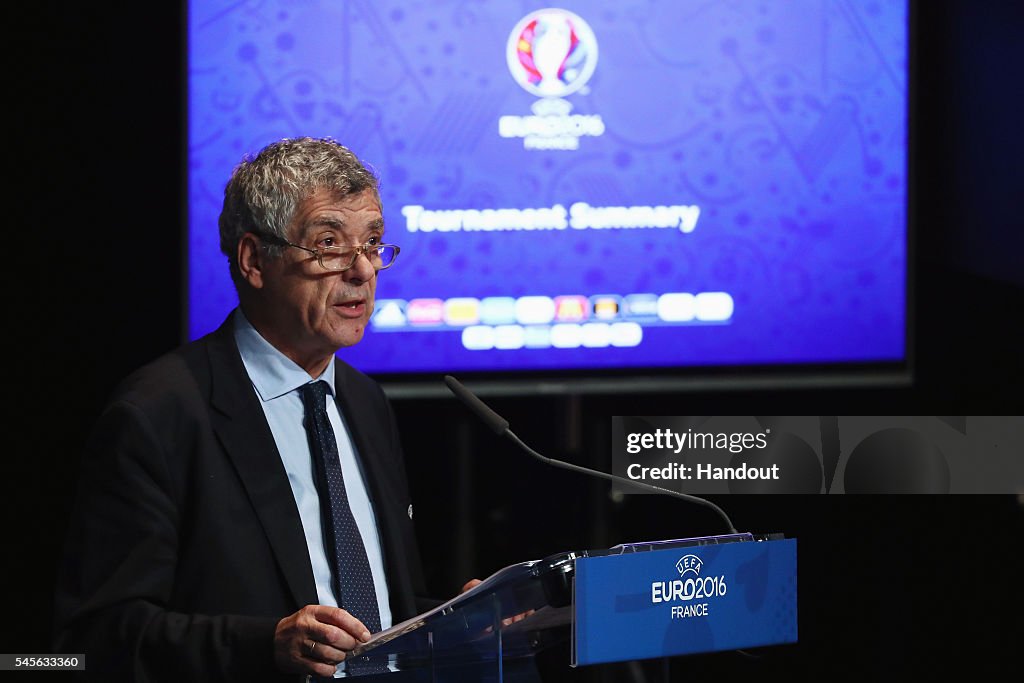 UEFA Euro 2016 - Closing Press Conference