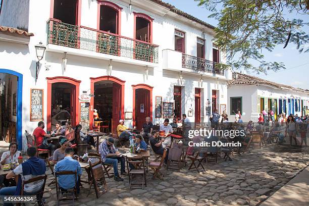 old town of paraty - brazil - parati stock pictures, royalty-free photos & images