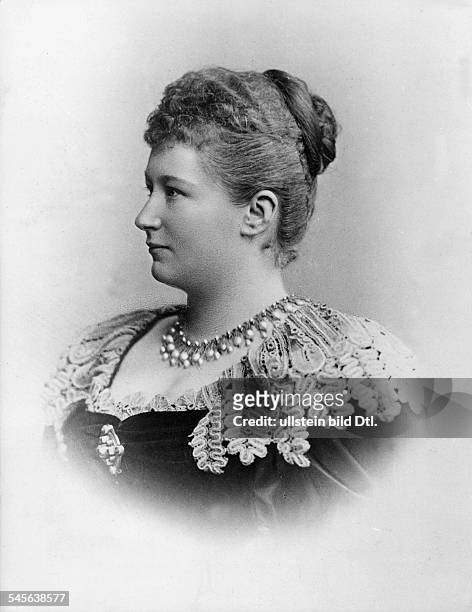 Auguste Viktoria *22.10.1858-+Kaiserin von DeutschlandKoenigin von PreussenEhefrau von Kaiser Wilhelm II.- Portrait- 1906