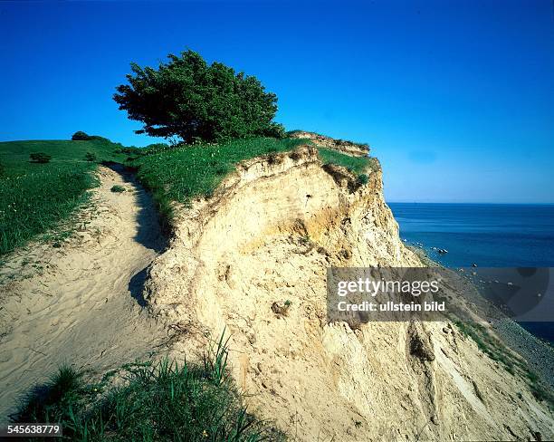 Küstenlandschaft südöstlich vonMönchgut - Mai 1998