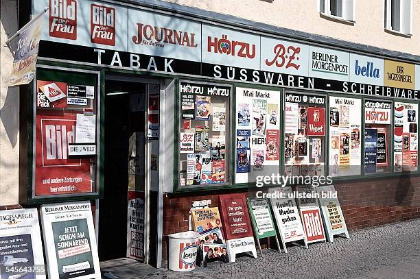 Zeitungskiosk in Berlin- 1999