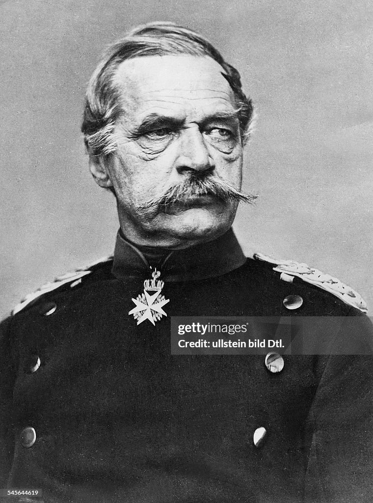 ALBRECHT von ROON . Prussian soldier. Photographed c1870. News Photo ...