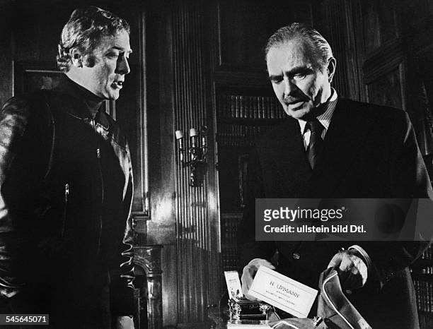 Mason, James *-+Schauspieler, GB - mit Michael Caine in dem Film'Fluchtpunkt Marseille'- 1974