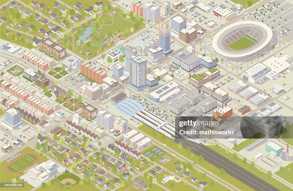 Isometrica città
