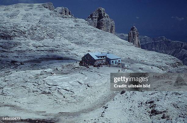 Berghütte in der Sella - Gruppe- 1994