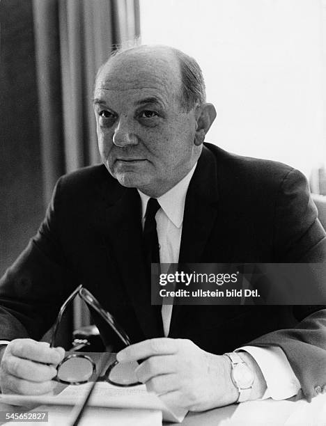 Politiker, USAAussenminister 1961-1969Porträt- um 1967