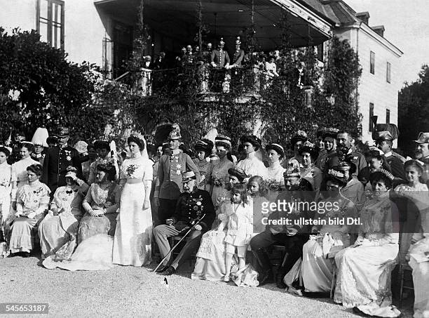 Charles I of Austria, *1887-1922+, Emperor of Austria, King of Hungary and King of Bohemia from 1916 to 1918 - Charles marries Princess Zita of...