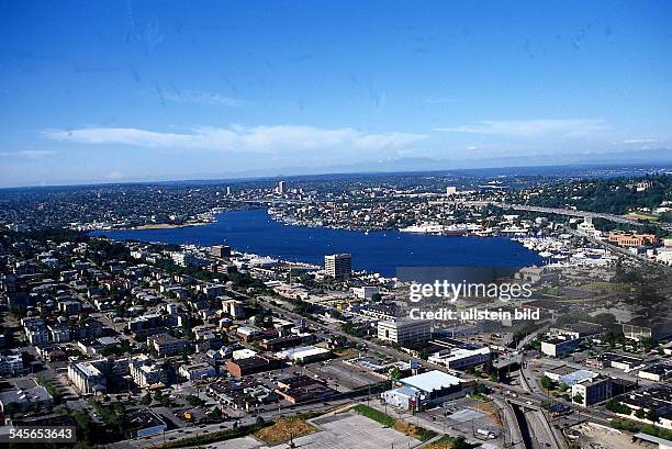 Seattle : Blick über die Stadt- 00.07.1996