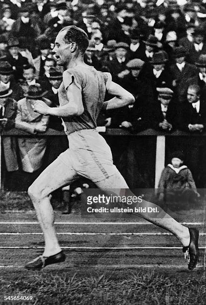 Leichtathlet Läufer Finnland- 1930
