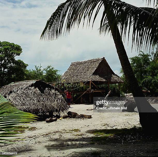 Kiribati : Hütte in Tanaja- 1994